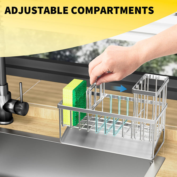 Sink Caddy Sponge Holder for Kitchen