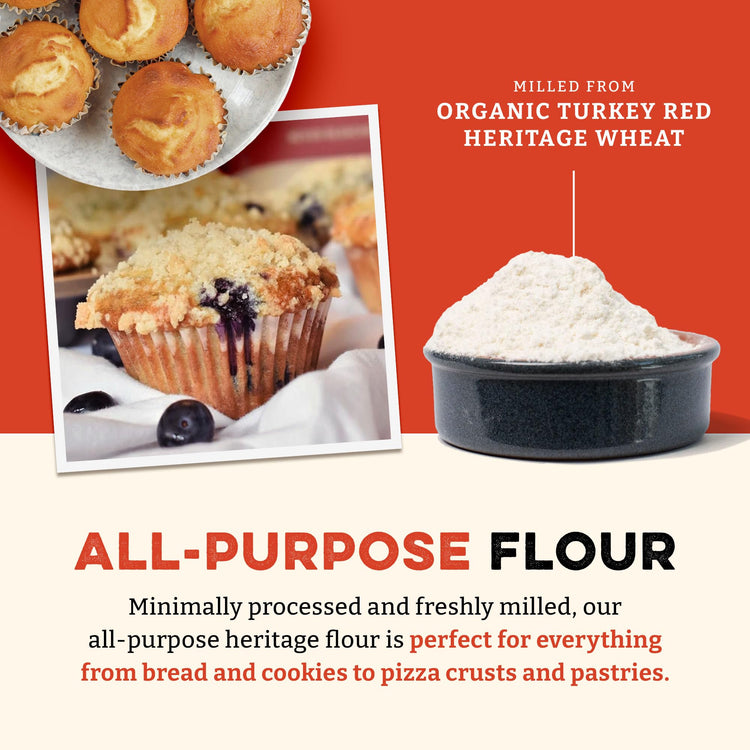 Heritage Organic White Flour (80 Ounce)