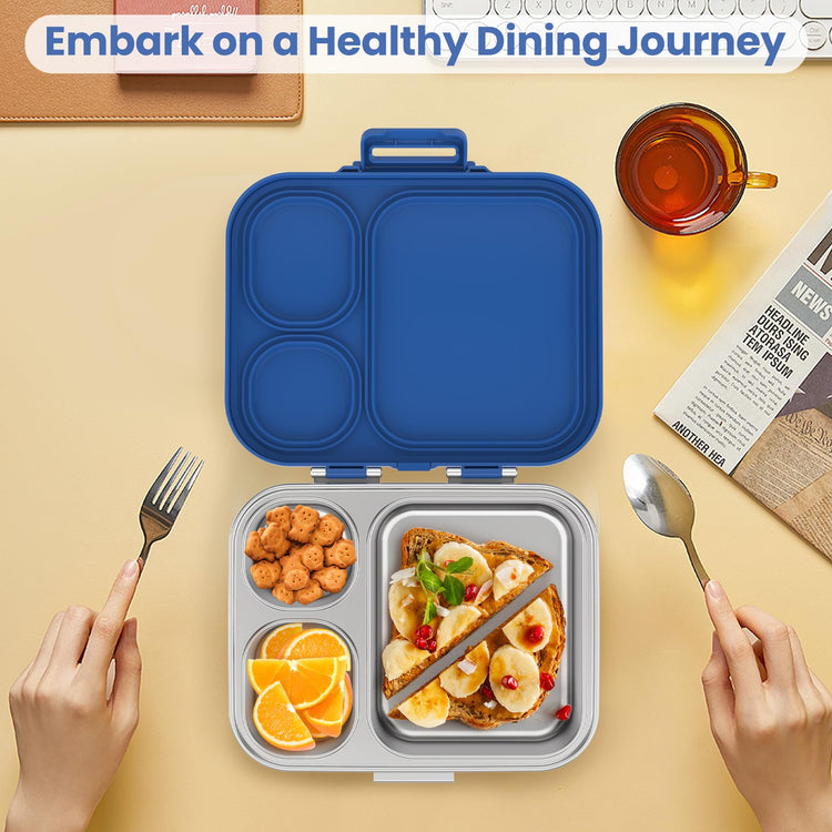 Stainless Steel Bento Lunch Box for Kids