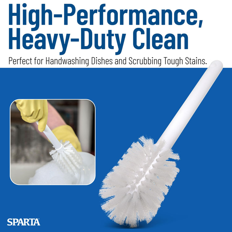 Dish Brush with Round Nylon Head (6 Count)