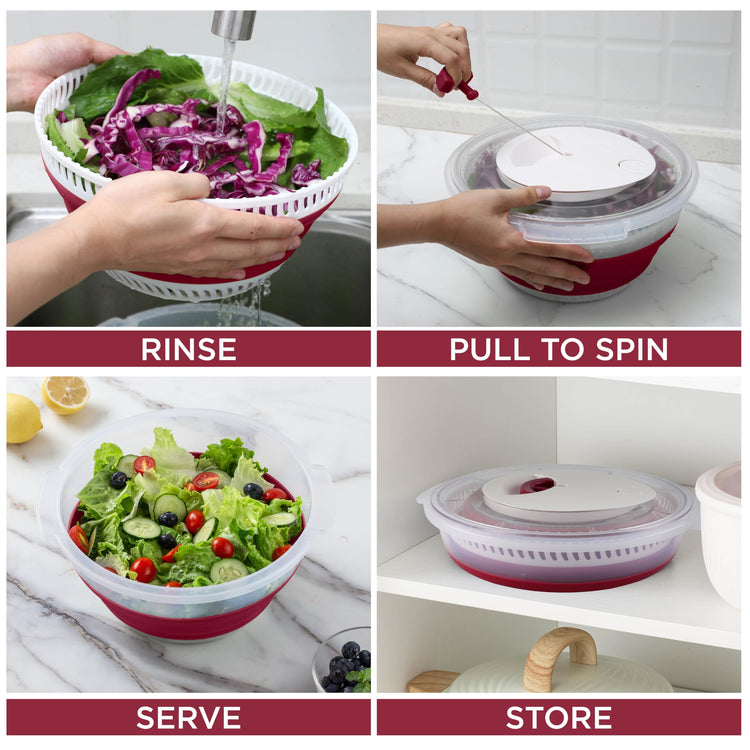 Collapsible Salad Spinner