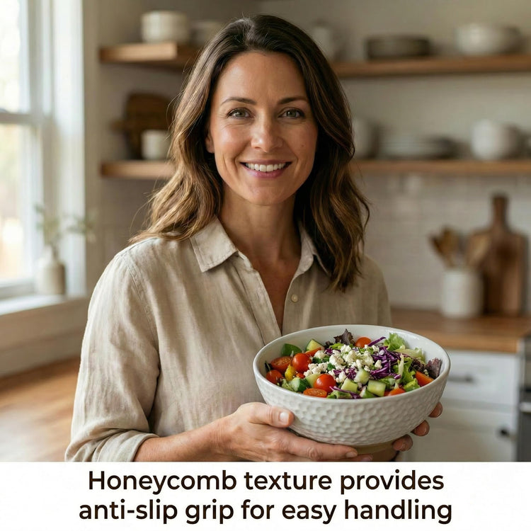 Large Ceramic Dinner Bowl