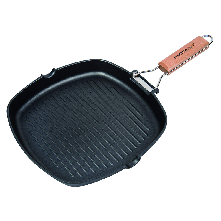 Non Stick Grill Pan Wooden