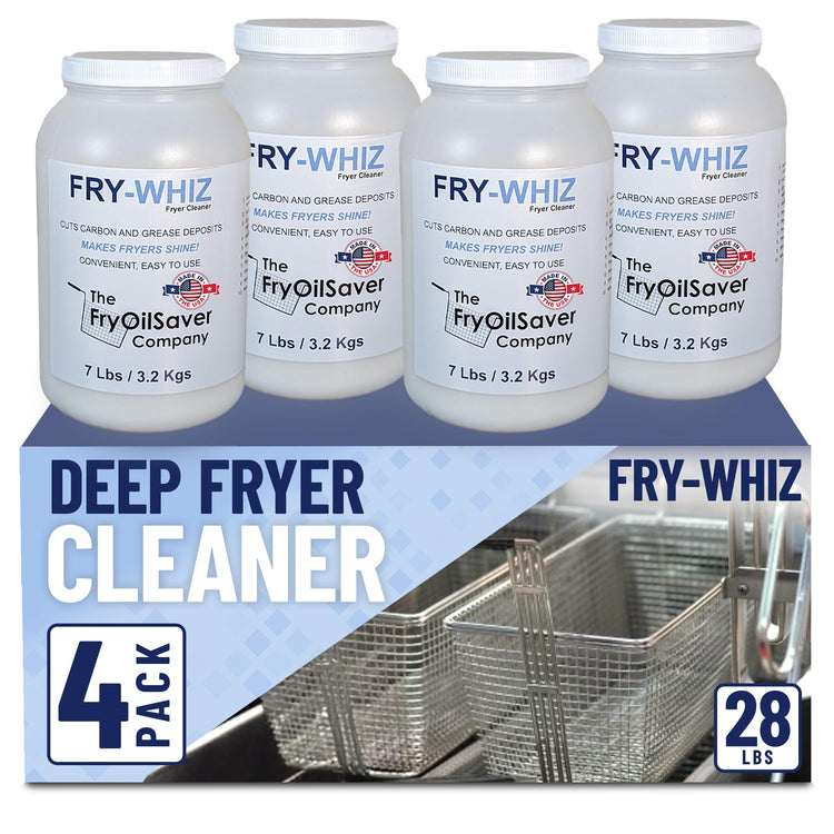 Fry Whiz 4 Gallons Deep Fryer Cleaner (112 Ounce)