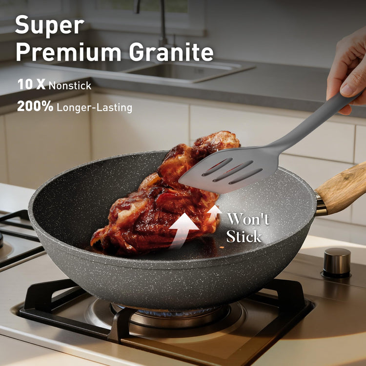 Pots and Pans Set Non Toxic