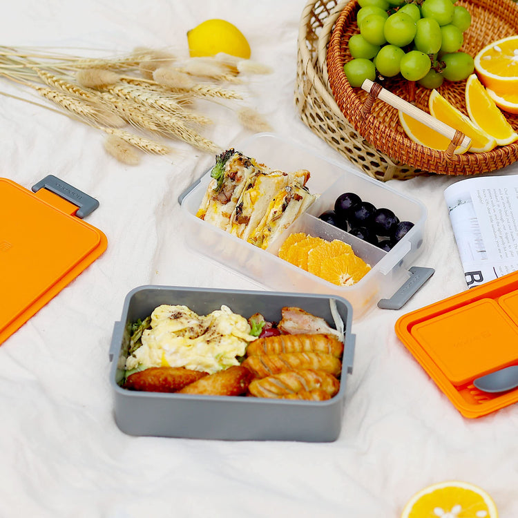 Stackable 2 Tier Adult Bento Box