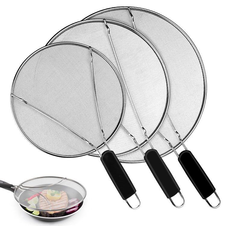 Splatter Screen for Frying Pan