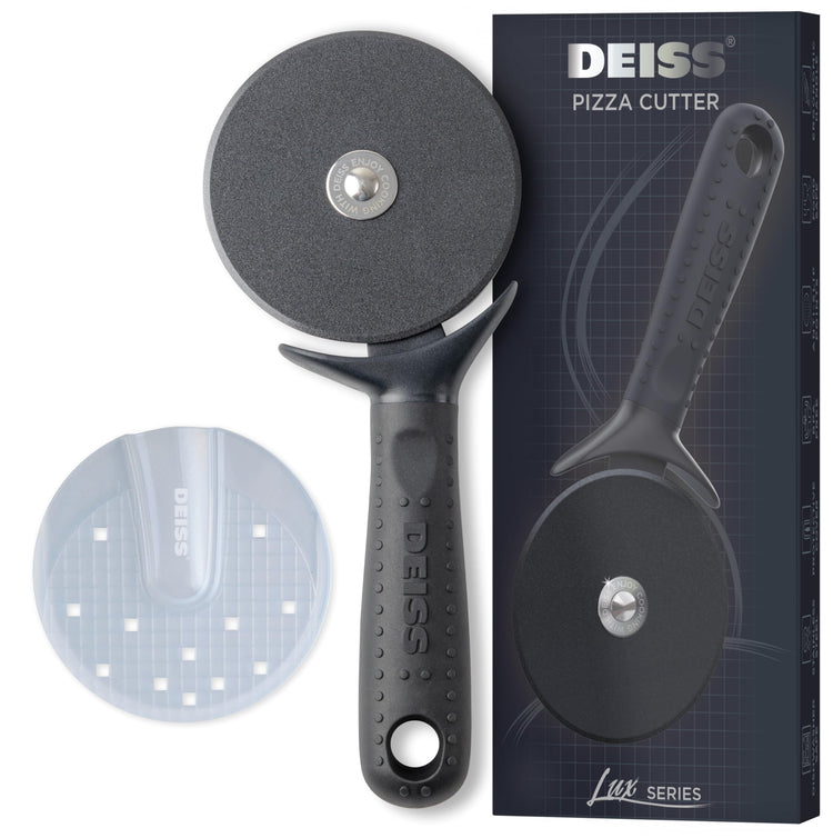 Lux Heavy Duty Pizza Cutter With Wheel Slicer