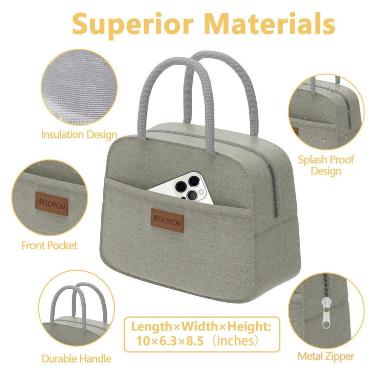 Leakproof Bento Box & Insulated Lunch Bag Set