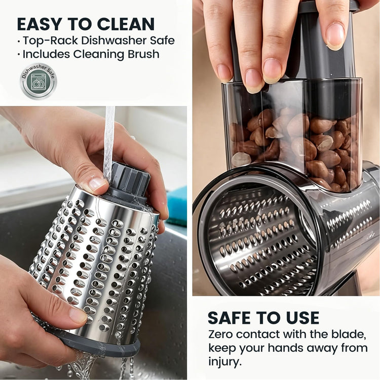 Rotary Cheese Grater Hand Crank
