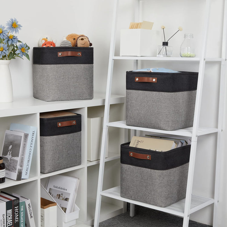 Cube Collapsible Storage Bins (4 Count)