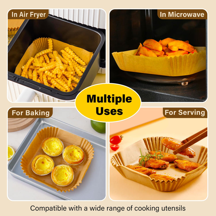 Air Fryer Liners Disposable 125 Pcs
