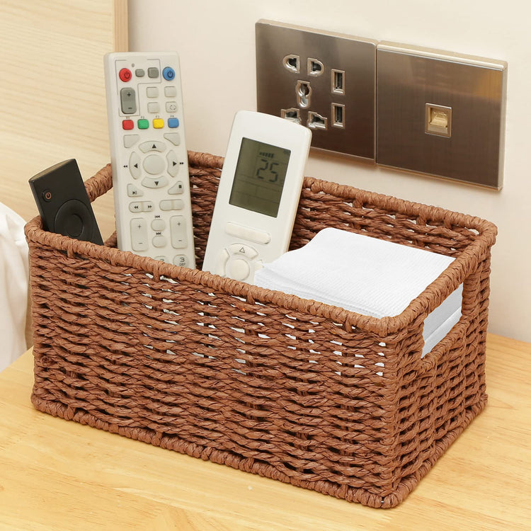 Woven Baskets for Storage (2 Count)