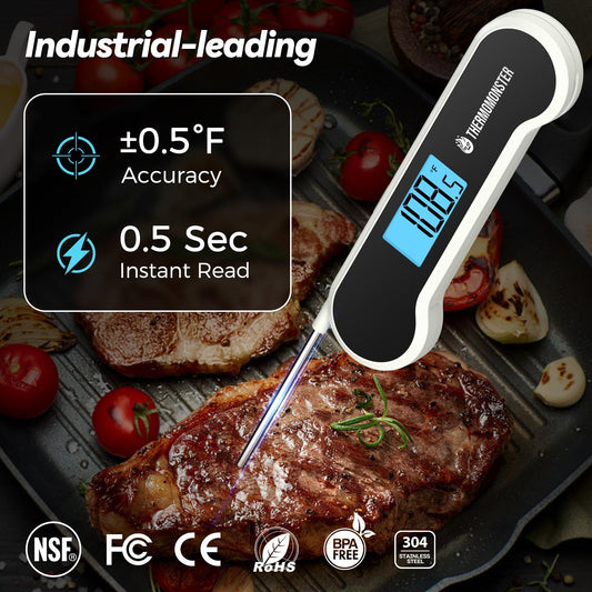 0.5 Sec Instant Read Meat Thermometer Digital for Cooking