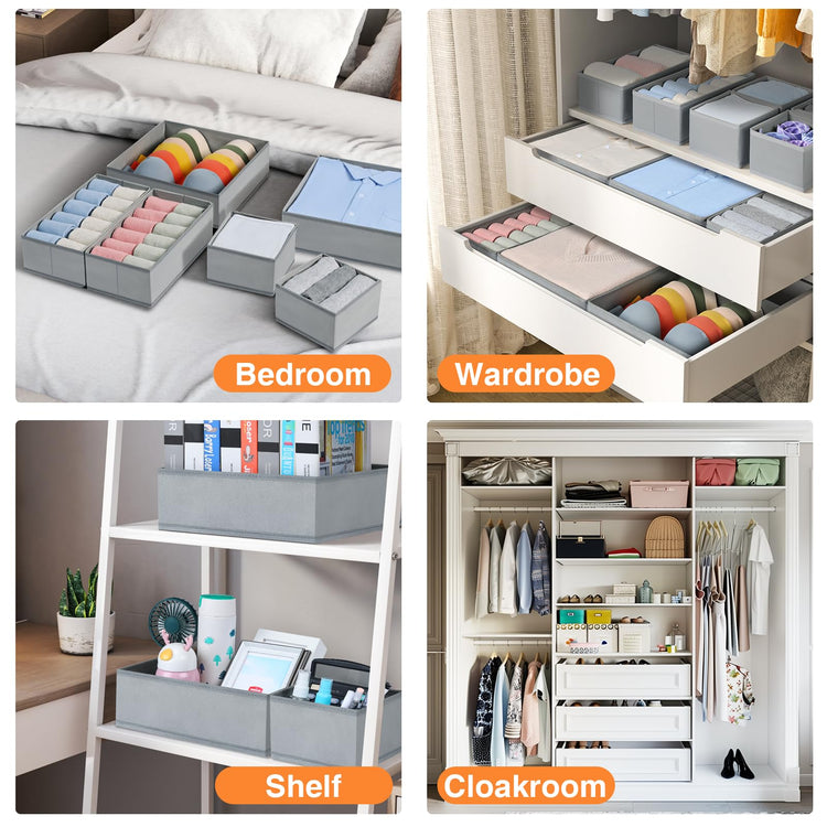 Drawer Organizer Clothes (15 Count)