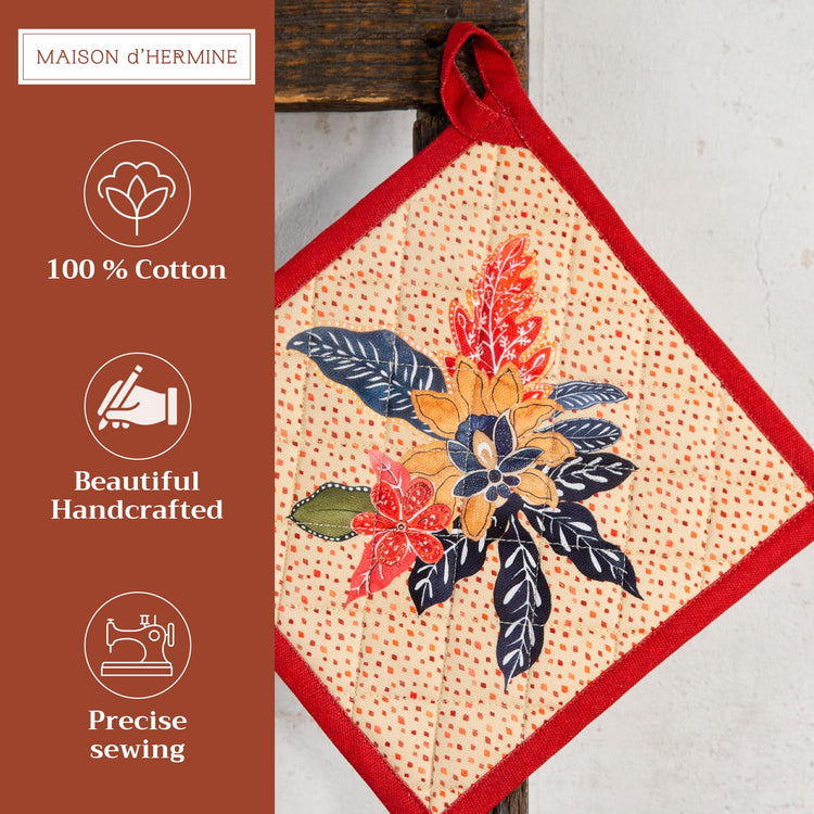 Pot Holders 100% Cotton Potholders (2 Count)