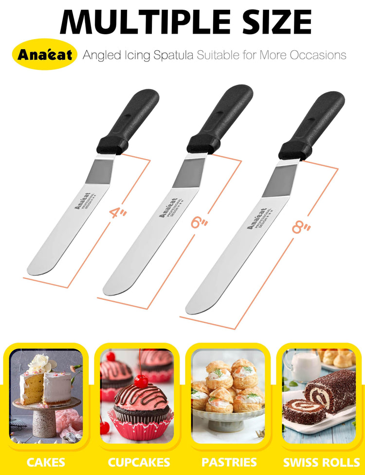 Icing Spatulas (3 Count)