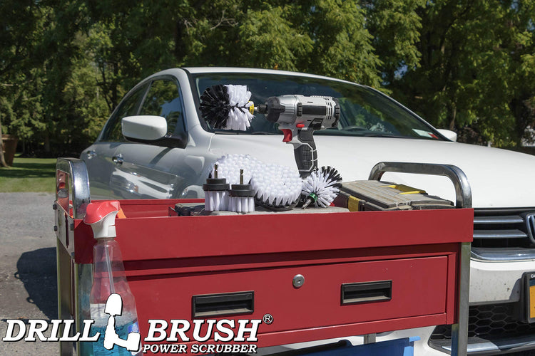 Drill Brush Ultimate Car Wash Kit