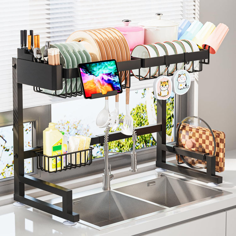 Over The Sink Dish Drying Rack