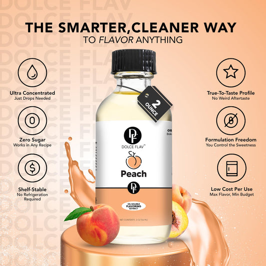 Peach Extract (8 Fl Oz)