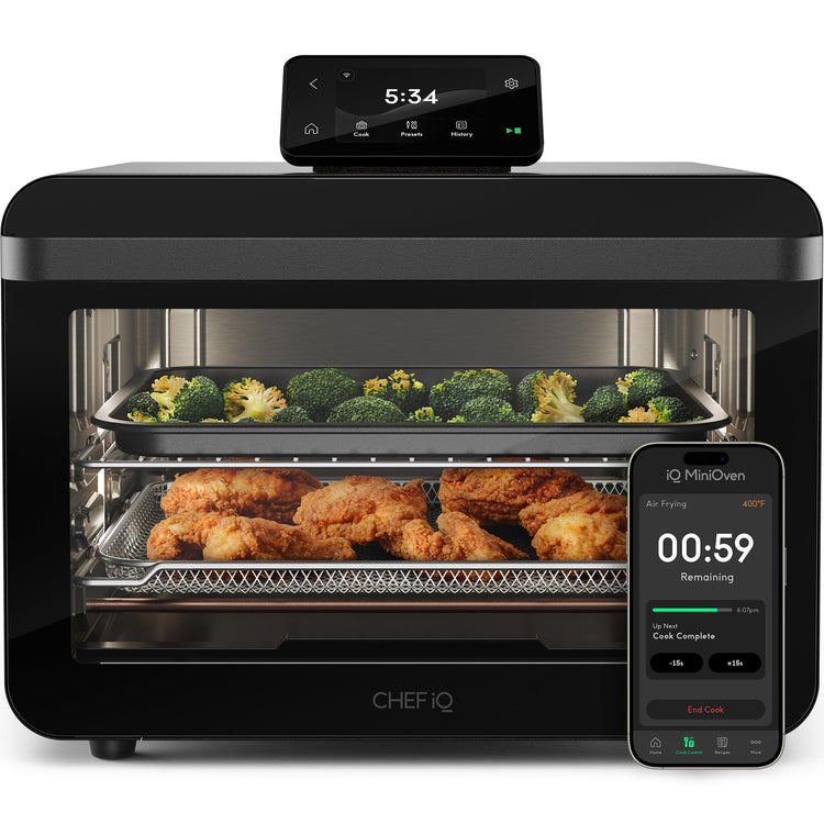 MiniOven Smart Toaster Oven Air Fryer Combo