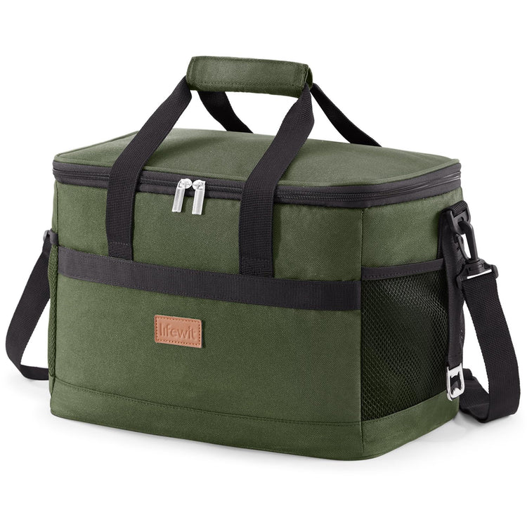 Cooler Bag 30 Cans Collapsible and Insulated Large Lunch Bag Leakproof Soft Cooler Portable for Camping