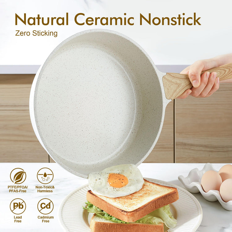 Nonstick Ceramic Saute Pan 12