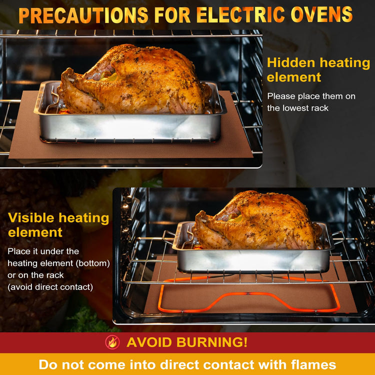 Large Oven Liners for Bottom of Oven
