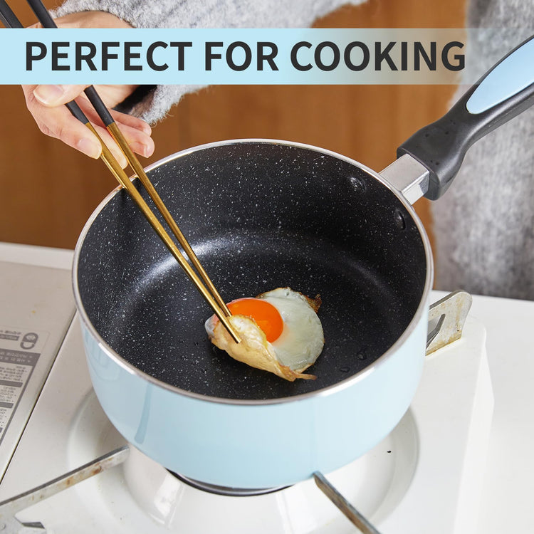 Nonstick Saucepan Set with Lid (2 Count)