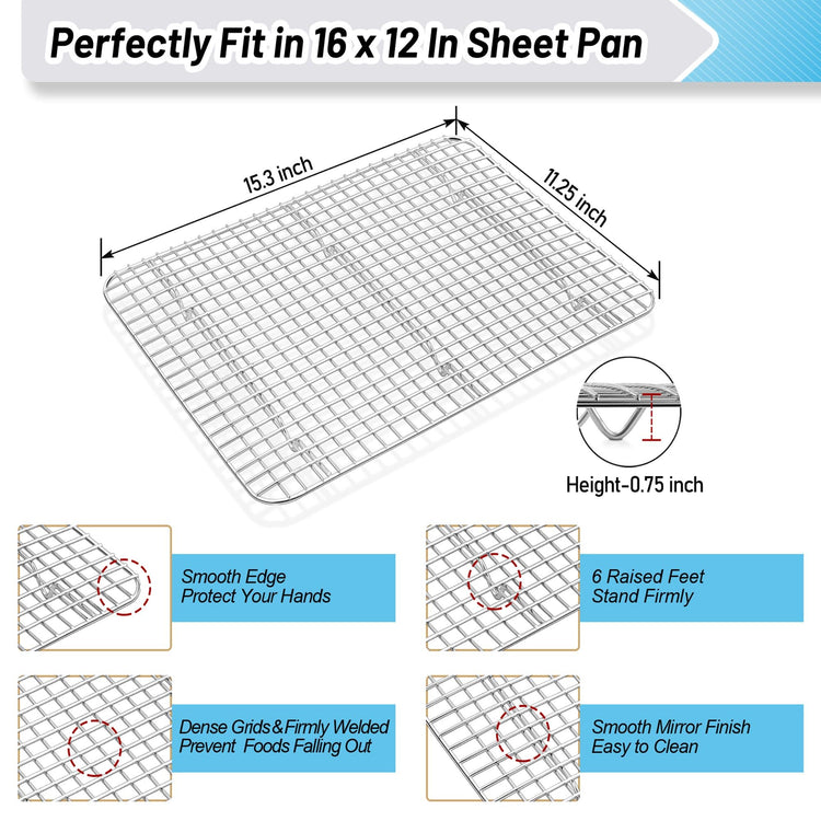 Cookie Sheets with Cooling Racks (2 Count)
