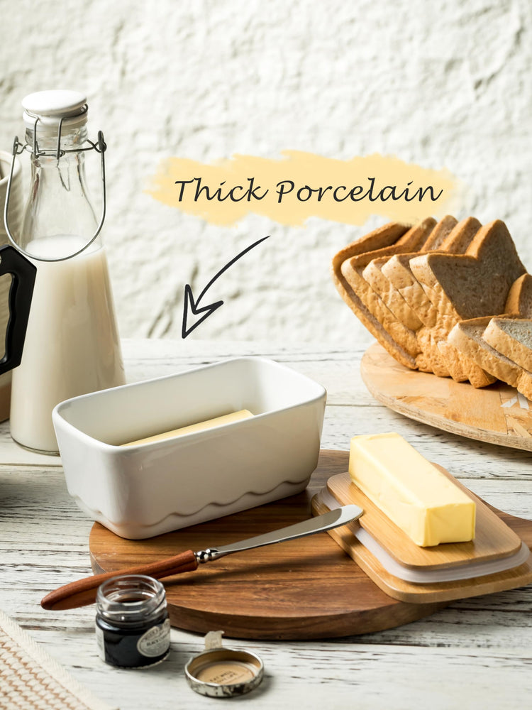 Covered Butter Dish for Countertop