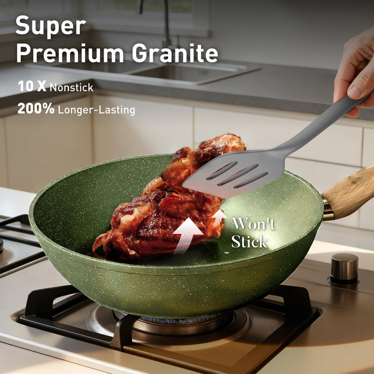 12 Piece Pots and Pans Set