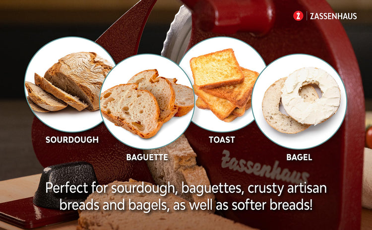 Original Classic Adjustable Bread Slicer for Uniform Slices
