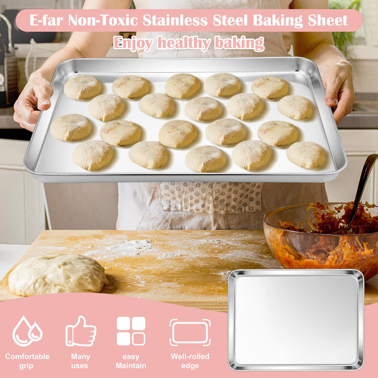 Stainless Steel Baking Sheet (2 Count)