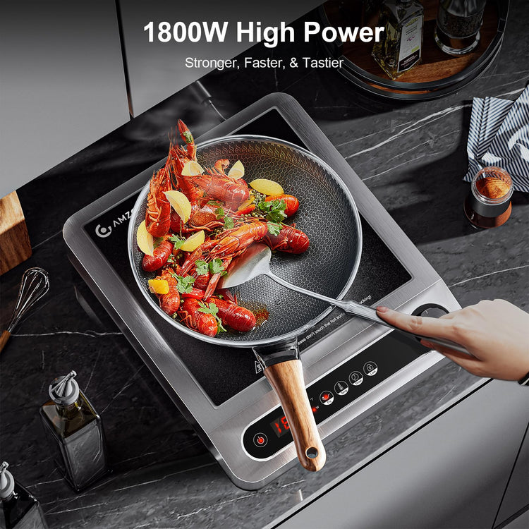 1800W Commercial Induction Cooktop