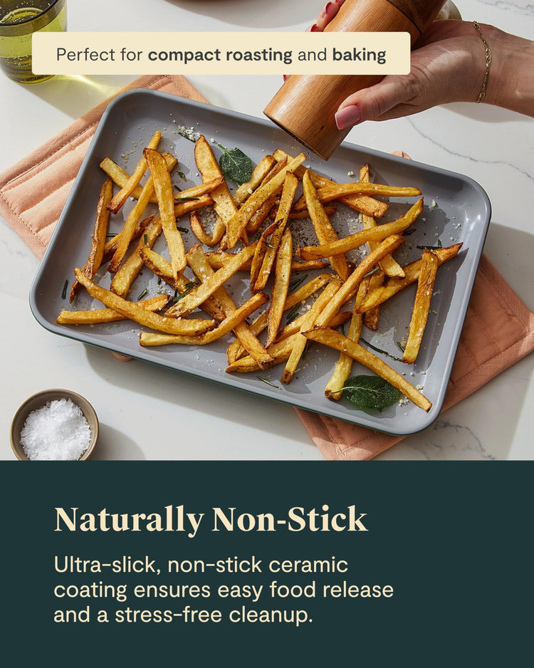 Non Stick Ceramic Small Baking Sheet Duo (2 Count)
