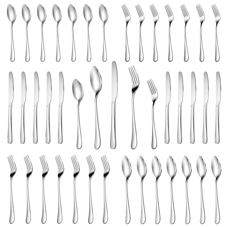 30 Pcs Silverware Set Service for 6 (6 Count)