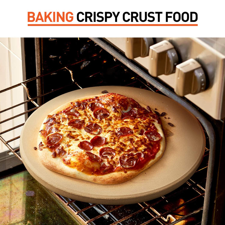 12 Inch Pizza Stone for Oven and Grill