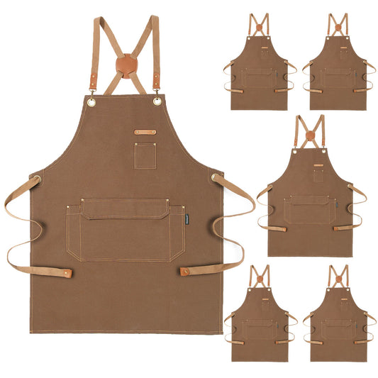 Chef Apron Men Women (6 Count)