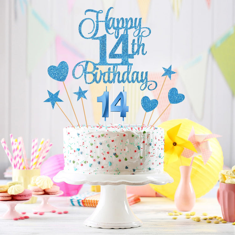 14th Birthday Cake Decorations