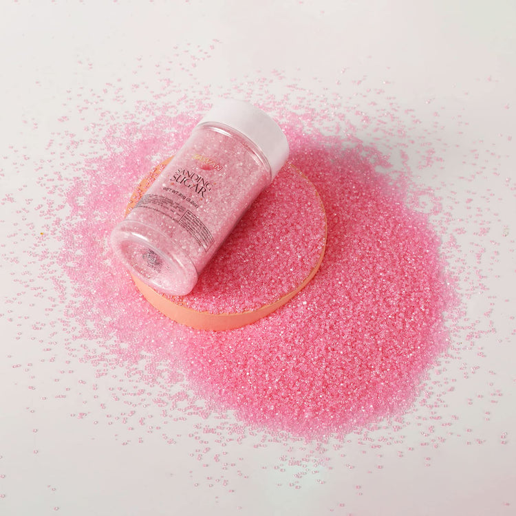 Pink Sanding Sugar Sprinkles (3 Ounce)