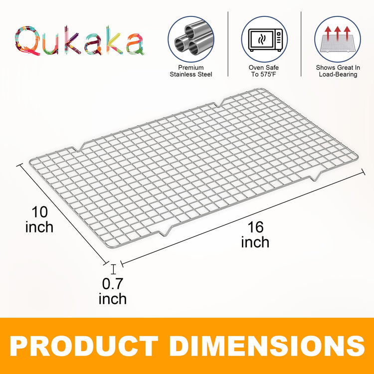 2PCS Cooling Racks for Cooking and Baking