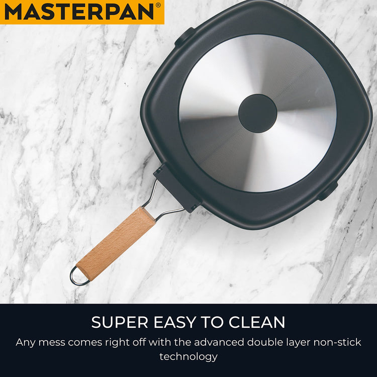 Non Stick Grill Pan Wooden