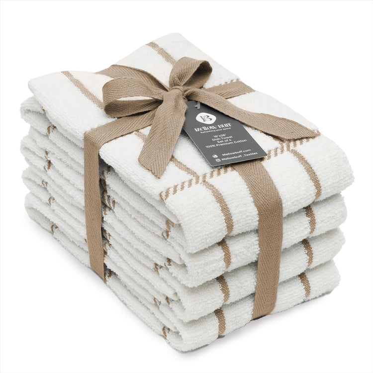 100% Cotton Terry Dish Towels (4 Count)