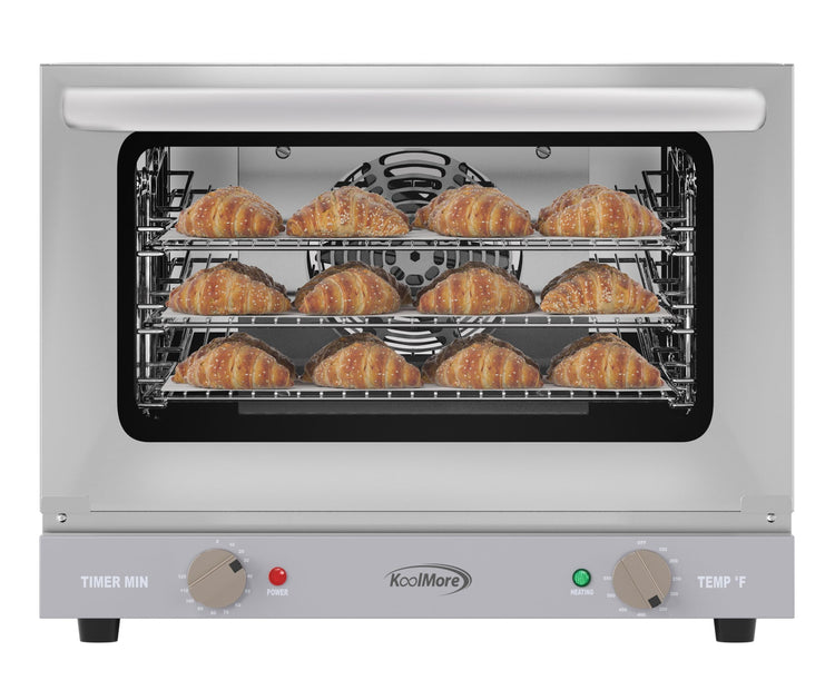 19 in. Countertop Convection Oven for Quarter