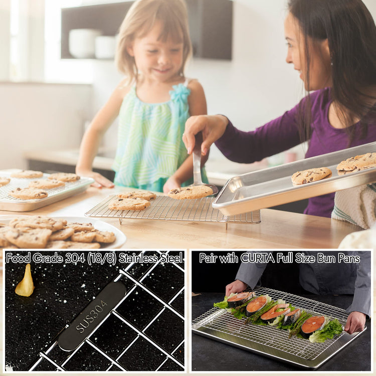 2 Pack 16.8" X 24.4" Chef Cooling Rack (2 Count)
