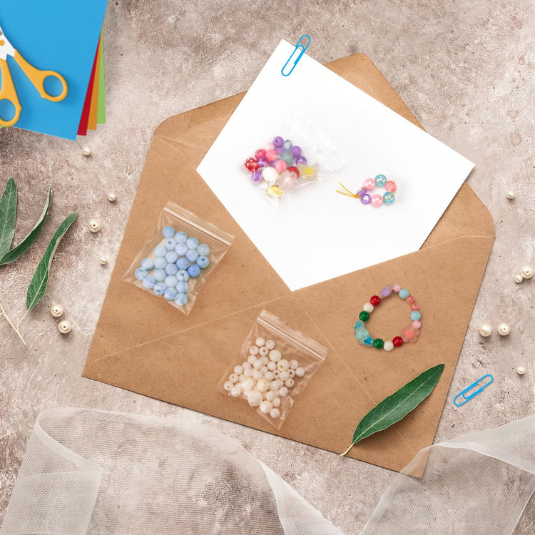 600Pcs 2" x 2" Plastic Zip Bags (600 Count)