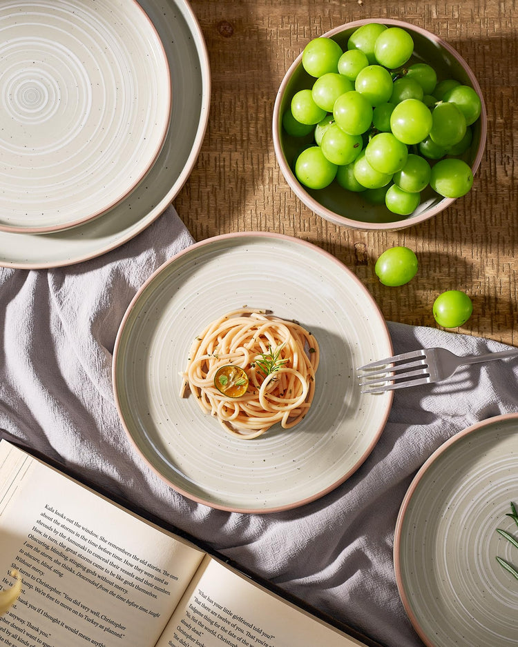 Meteor 12 Piece Stoneware Dinnerware Set