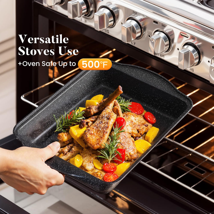 17Pcs Pots and Pans Set