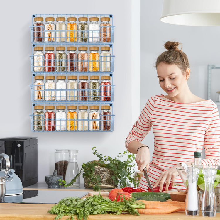 Spice Rack Wall Mount (4 Count)